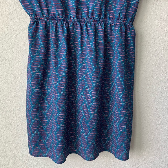 One Clothing | Multicolor Fun Print Mini Dress - Picture 5 of 7